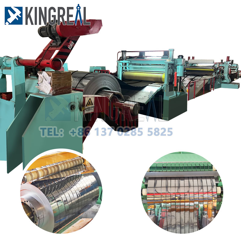 (0.3-4.0) X1650 mm meaisín slitting corna beachta