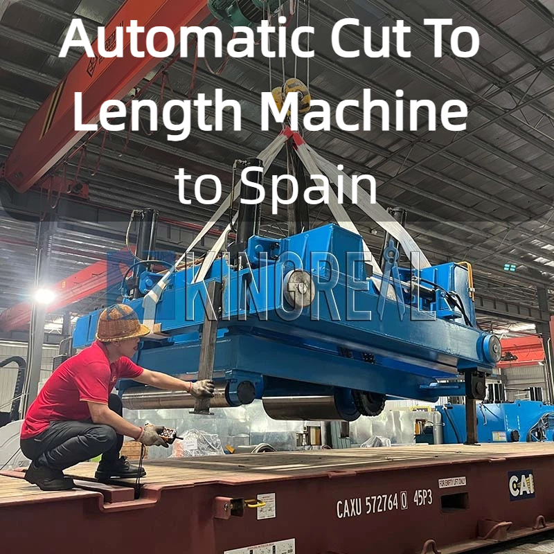 Gearradh uathoibríoch ar mheaisín fad go dtí an Spáinn