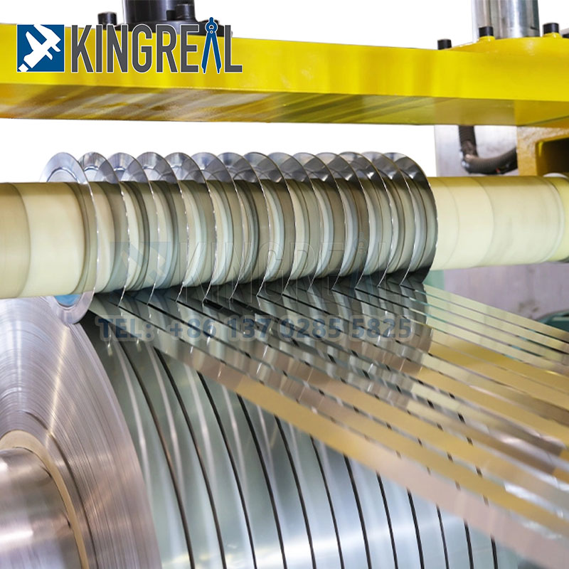 Cad é an fheidhm atá ag Meaisín Sliting Coil Strip Strip?