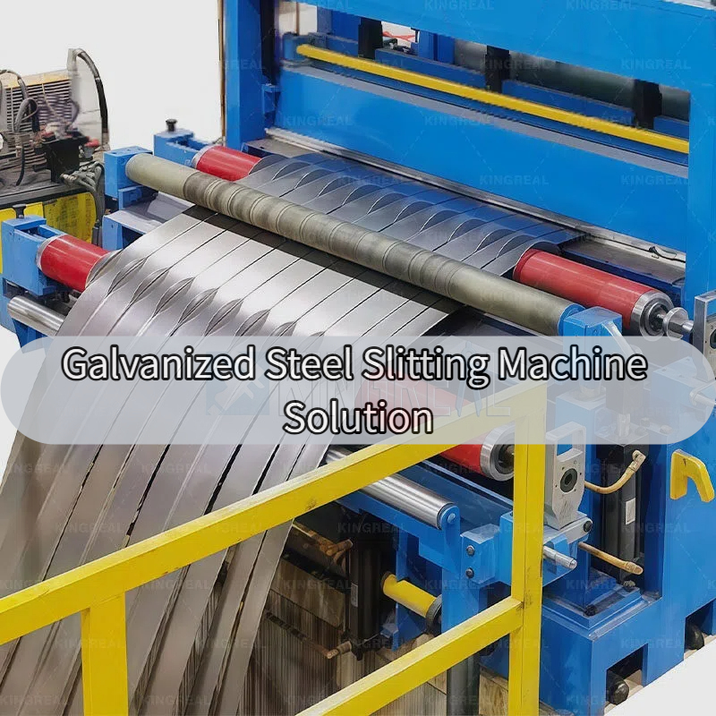 Réiteach Meaisín Slitting Cruach Galvanized