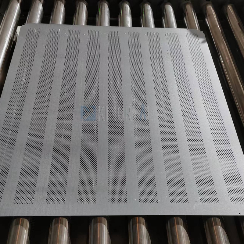 perforated metal production line