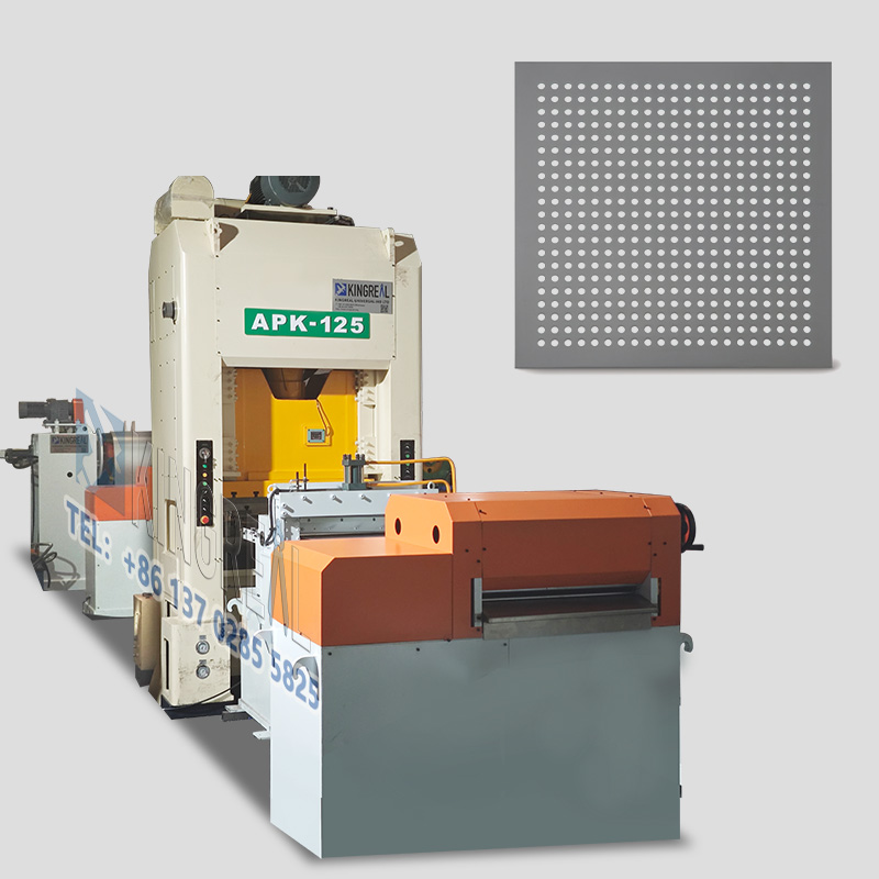metal sheet perforated machine