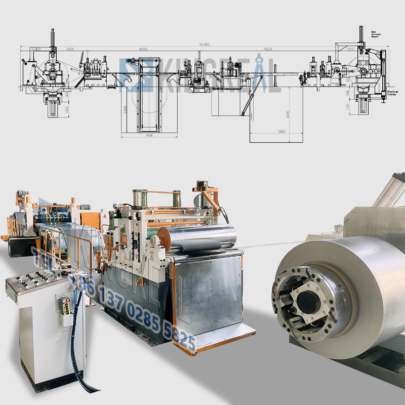 simple coil slitting line