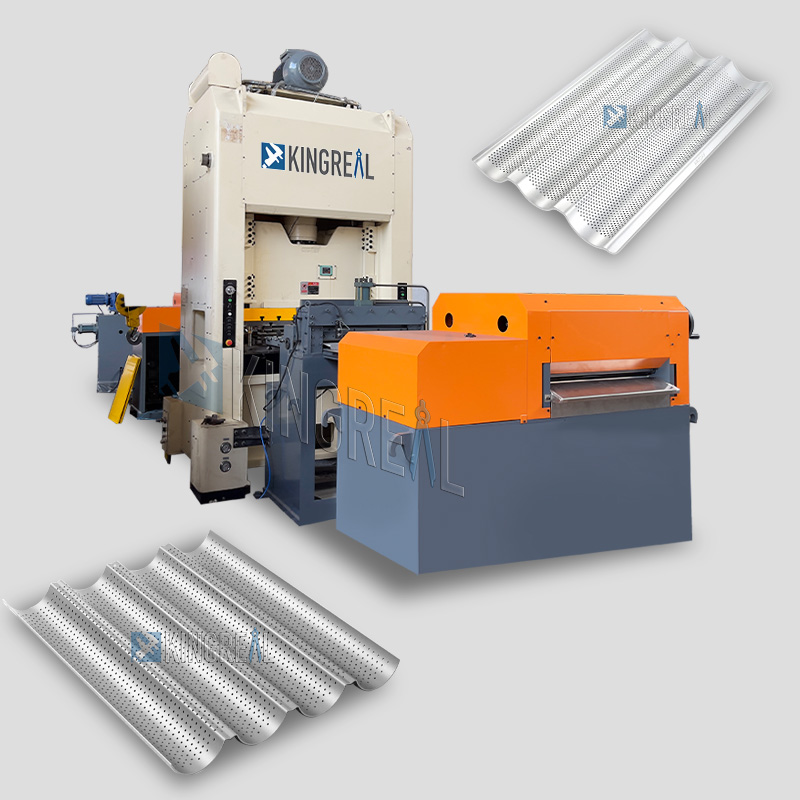 Tráidire Miotal Baguette bréifneach Punching Machine a Dhéanamh