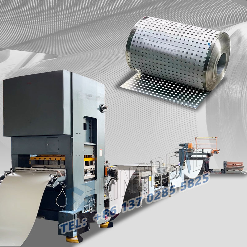 Meaisín Perforation Coil Leathan Agus Athchasadh